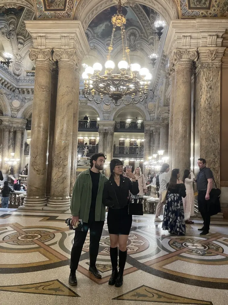 enjoying paris